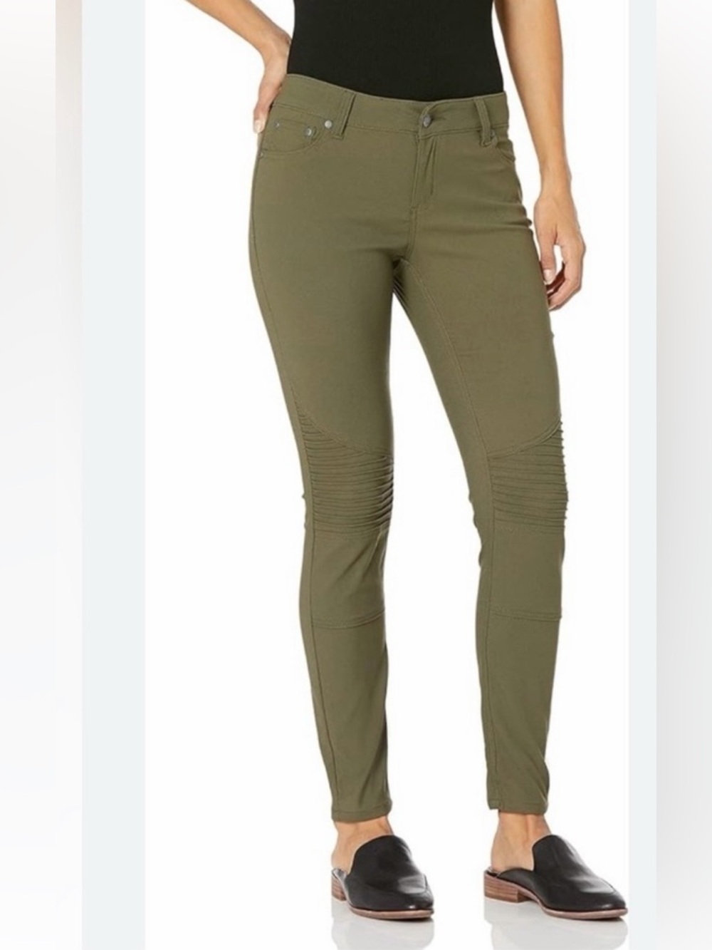 Prana Women's Skinny Jeans in Dark Green